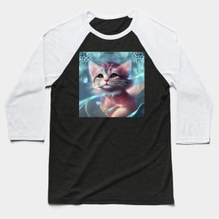 Cute little kitten Baseball T-Shirt